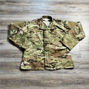 Army Combat Uniform Coat Scorpion W2 OCP Blouse ACU Medium-Short